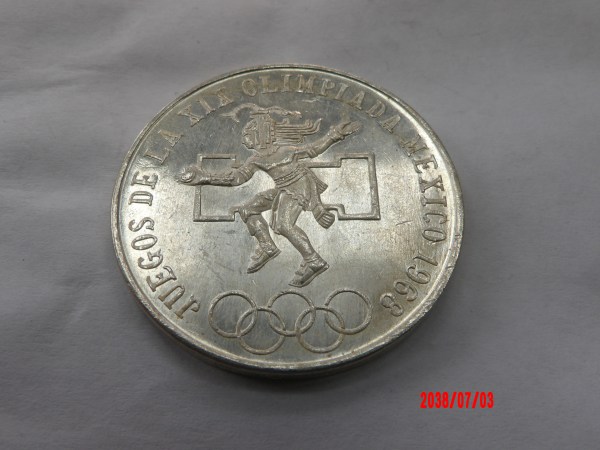 MEXICO, 1968, 25 Pesos*