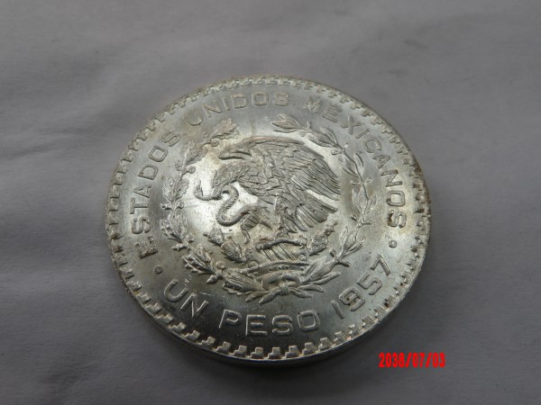 MEXICO, 1957, Peso