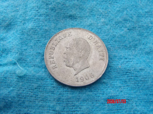 HAITI, 1906, 10 Cent