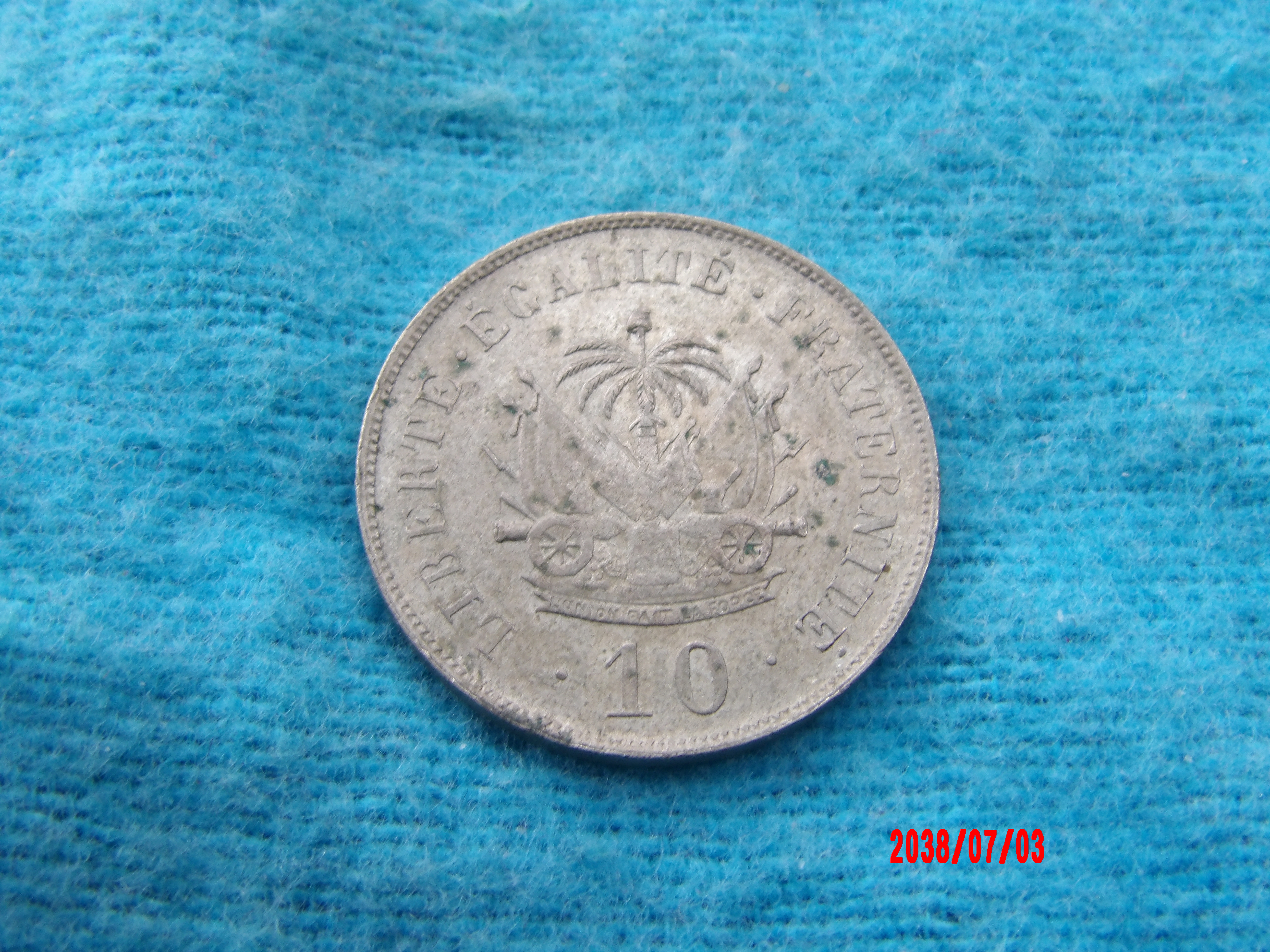 HAITI, 1906, 10 Cent - Image 2