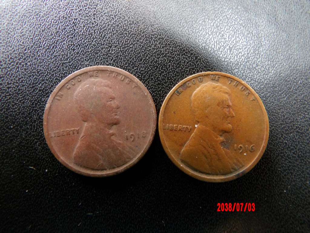 UNITED STATES, 1916 &18, Cent
