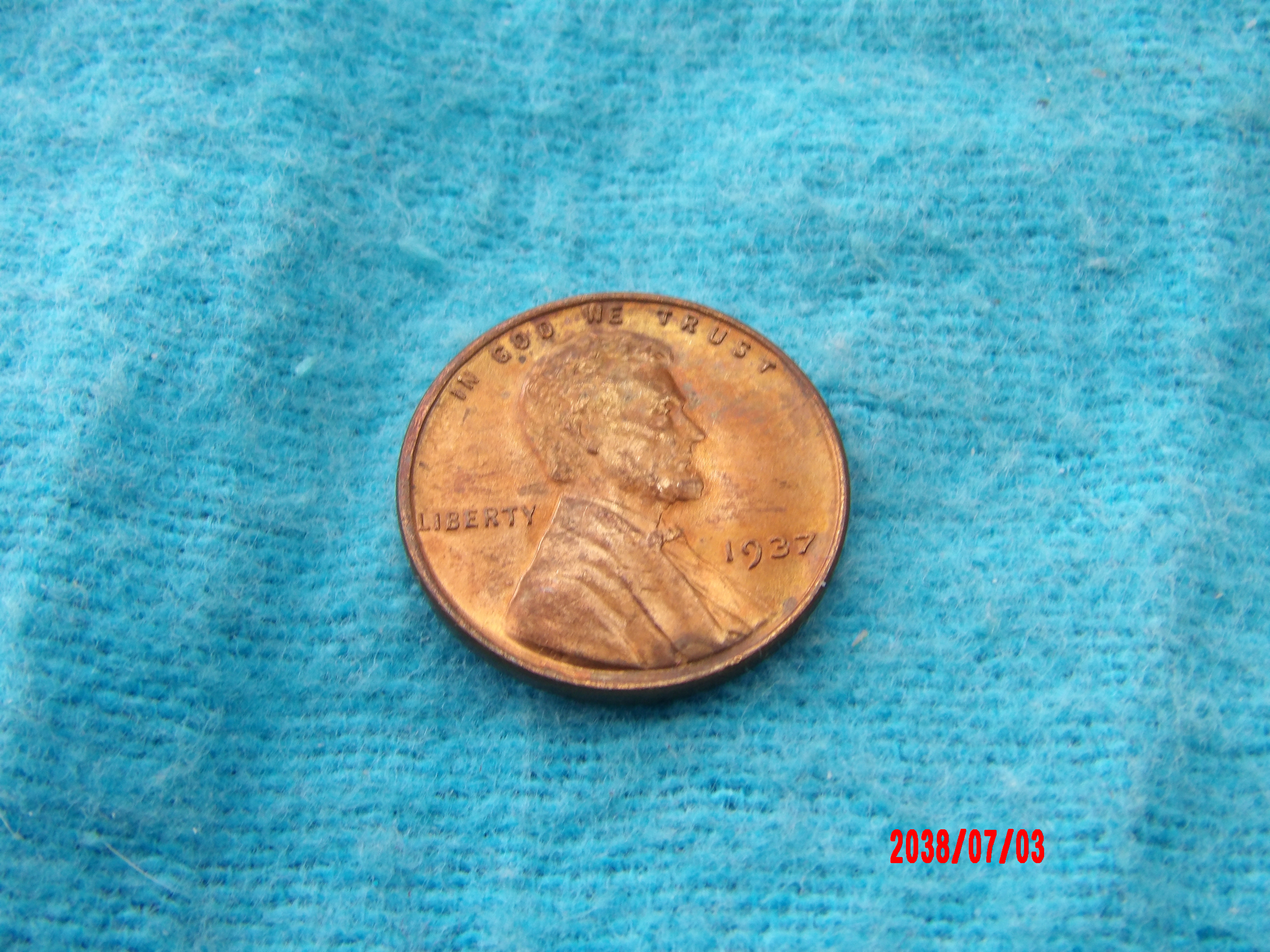 UNITED STATES, 1937, Cent - Image 1