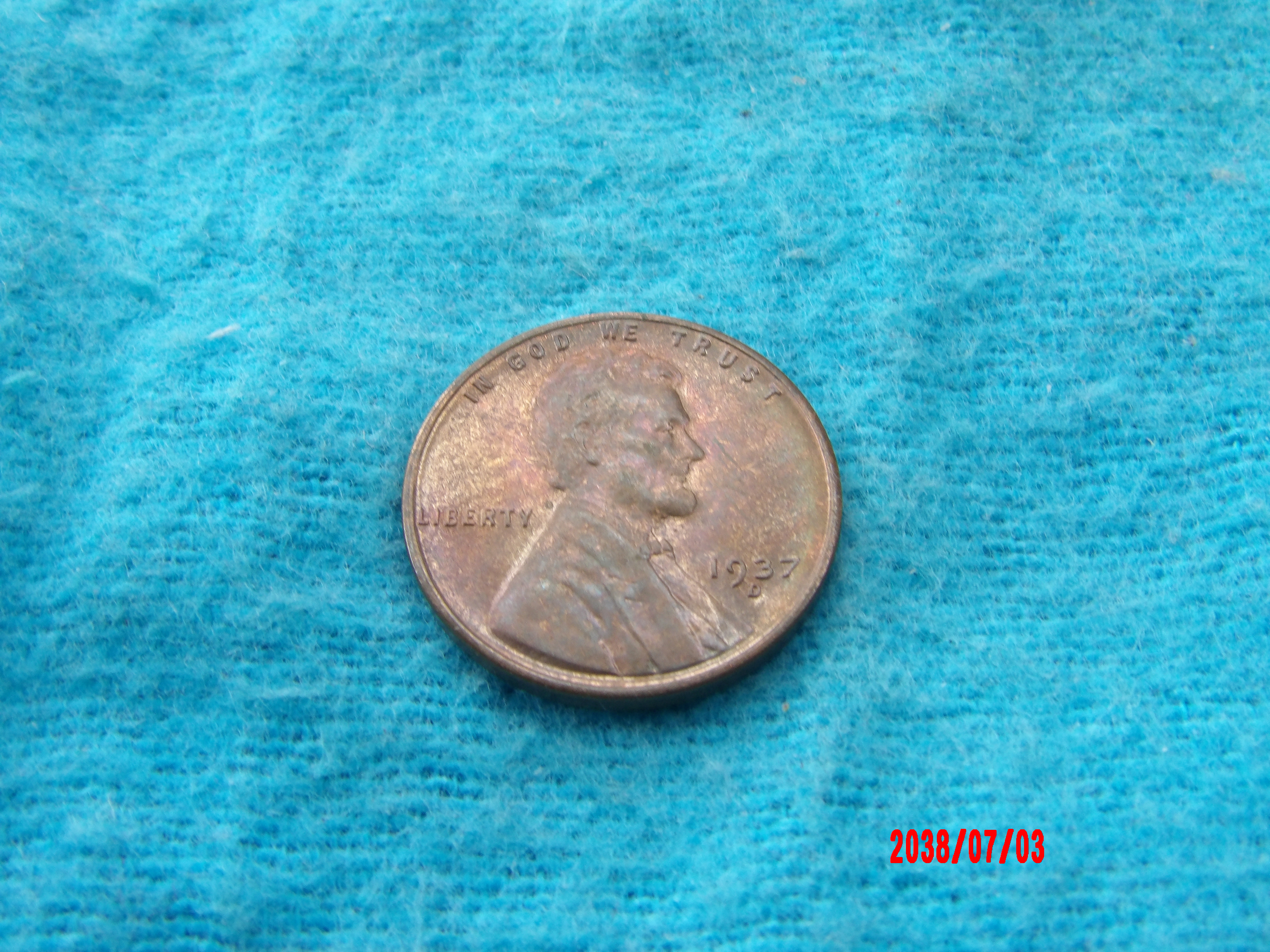UNITED STATES, 1937D, Cent - Image 1
