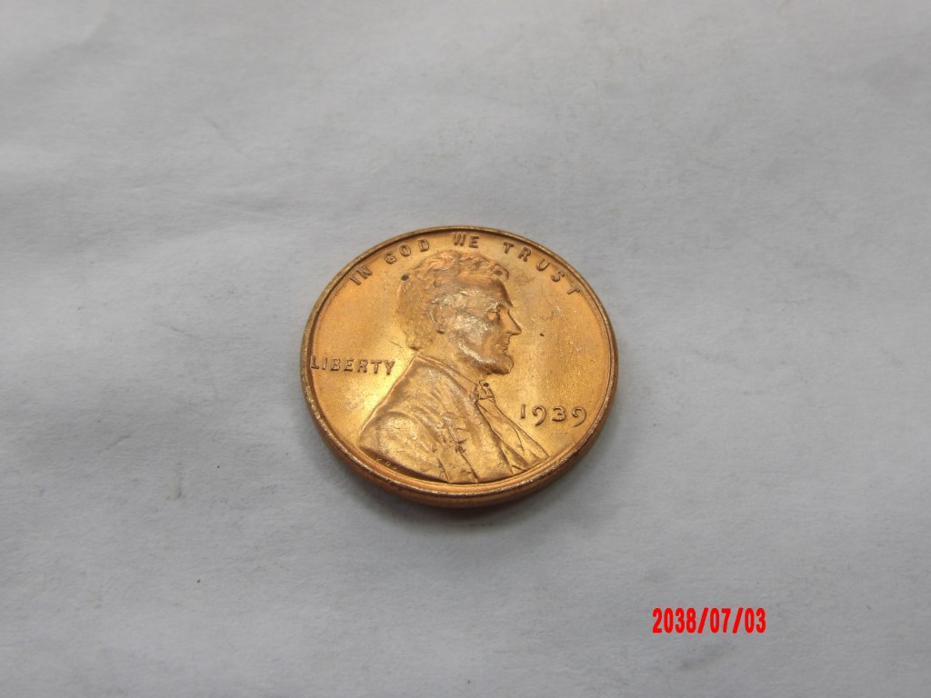 UNITED STATES, 1939, Cent