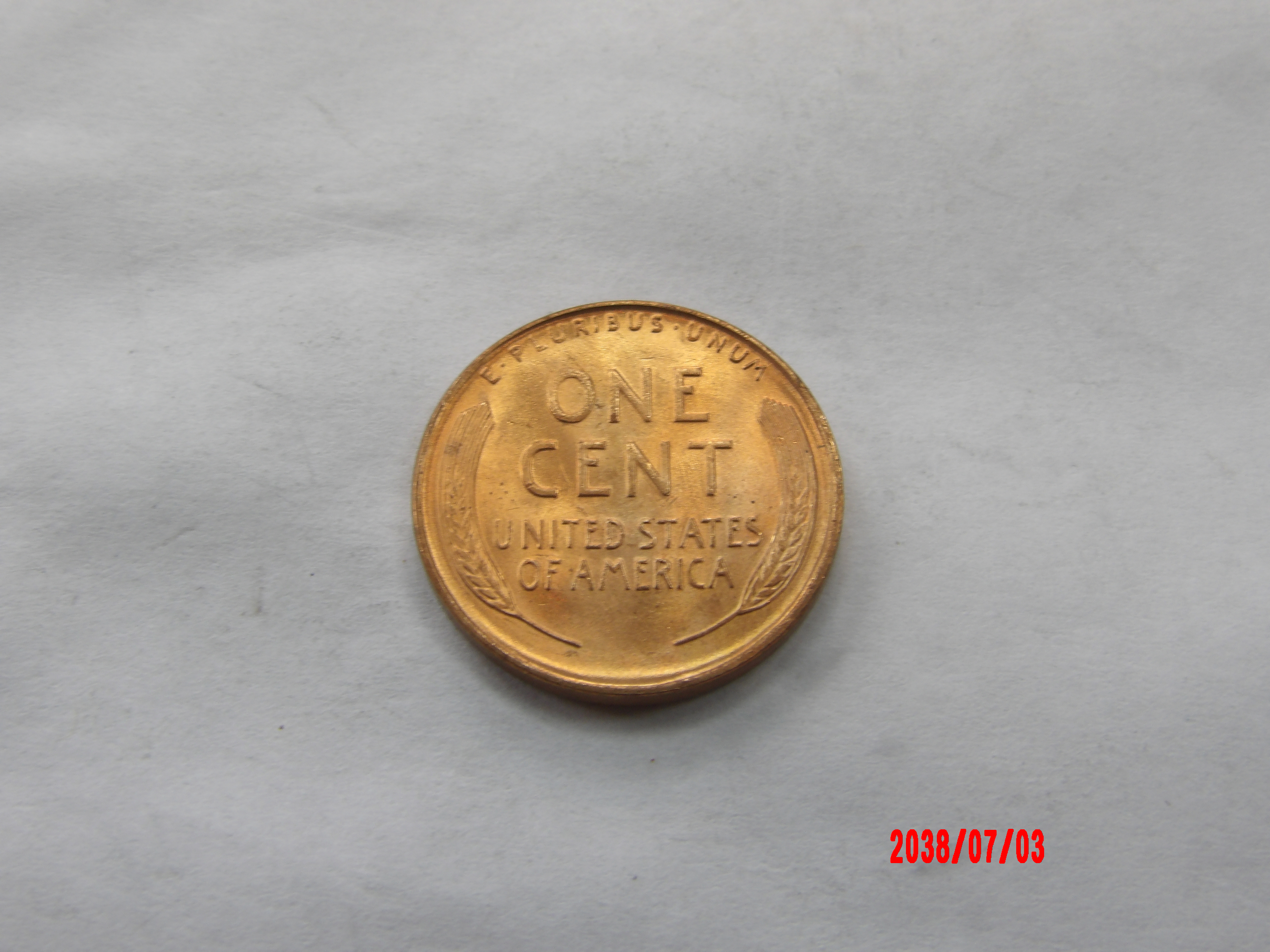 UNITED STATES, 1939S, Cent - Image 2
