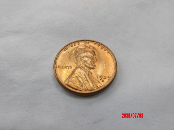 UNITED STATES, 1939S, Cent