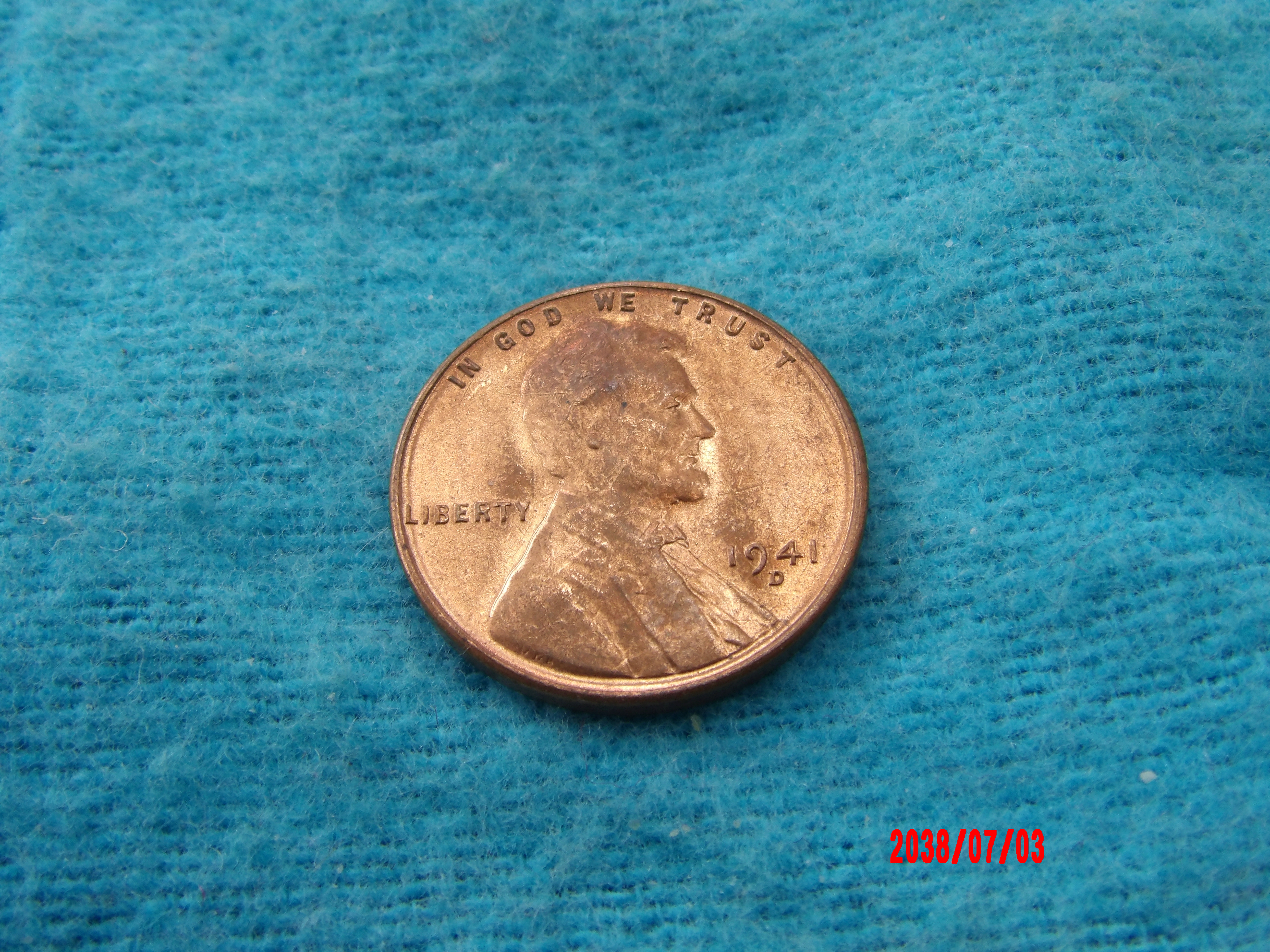 UNITED STATES, 1941D, Cent - Image 1