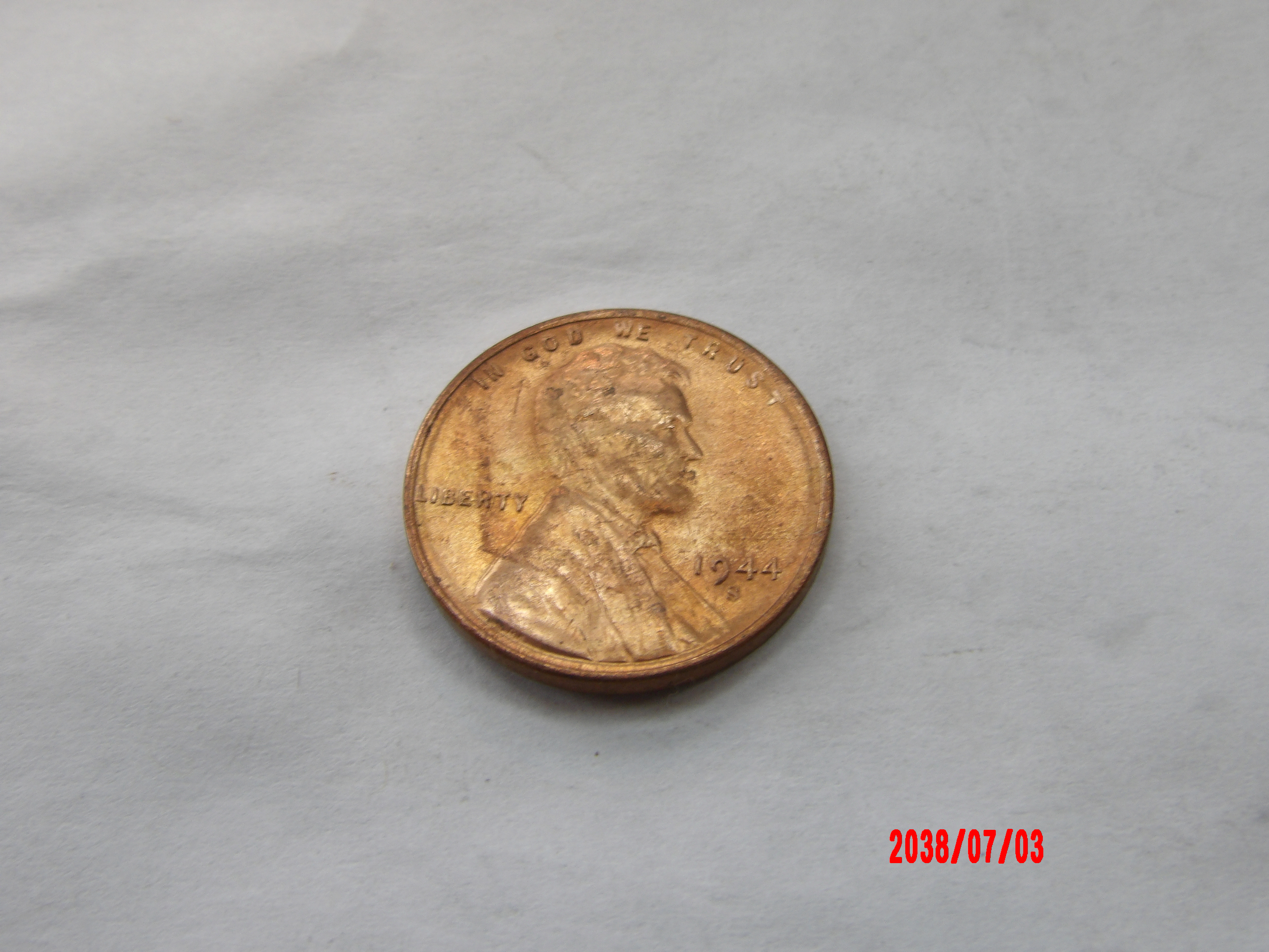 UNITED STATES, 1944S, Cent - Image 1