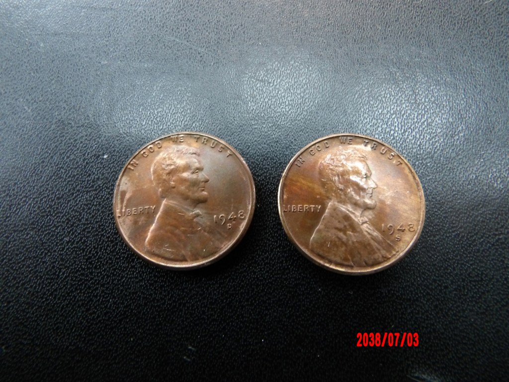 UNITED STATES, 1948D&S, Cent
