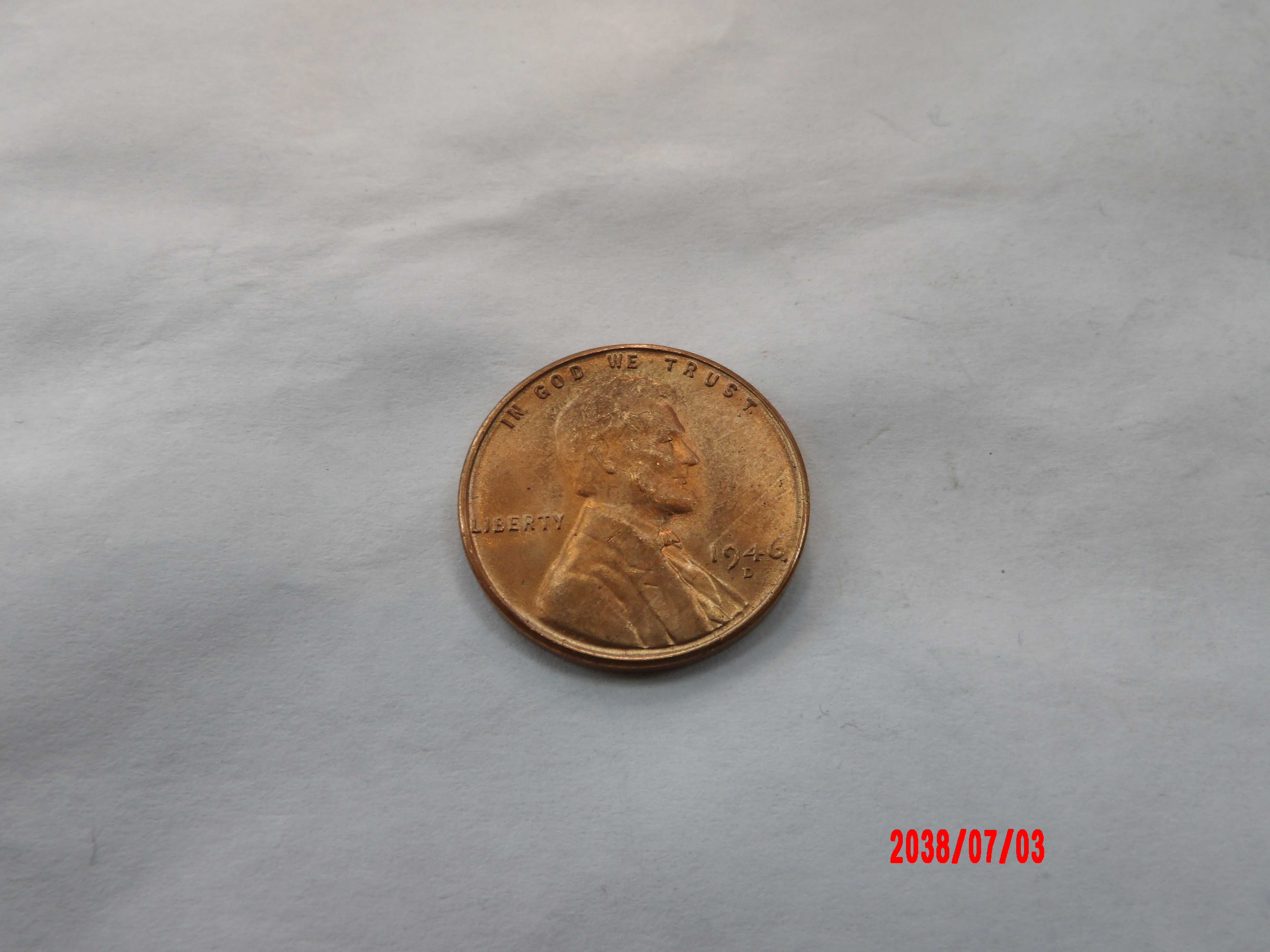 UNITED STATES, 1946D, Cent - Image 1