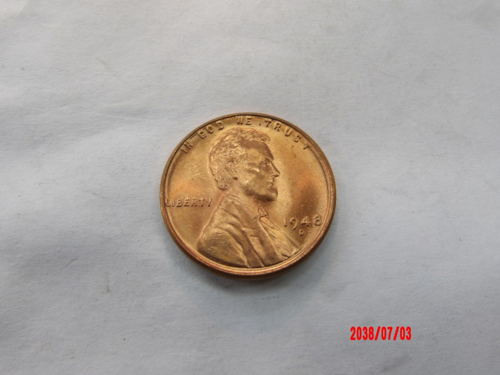 UNITED STATES, 1948D, Cent