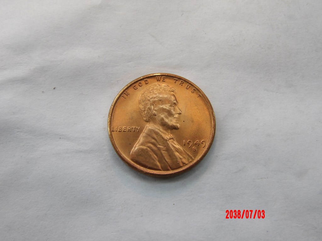 UNITED STATES, 1949S5, Cent