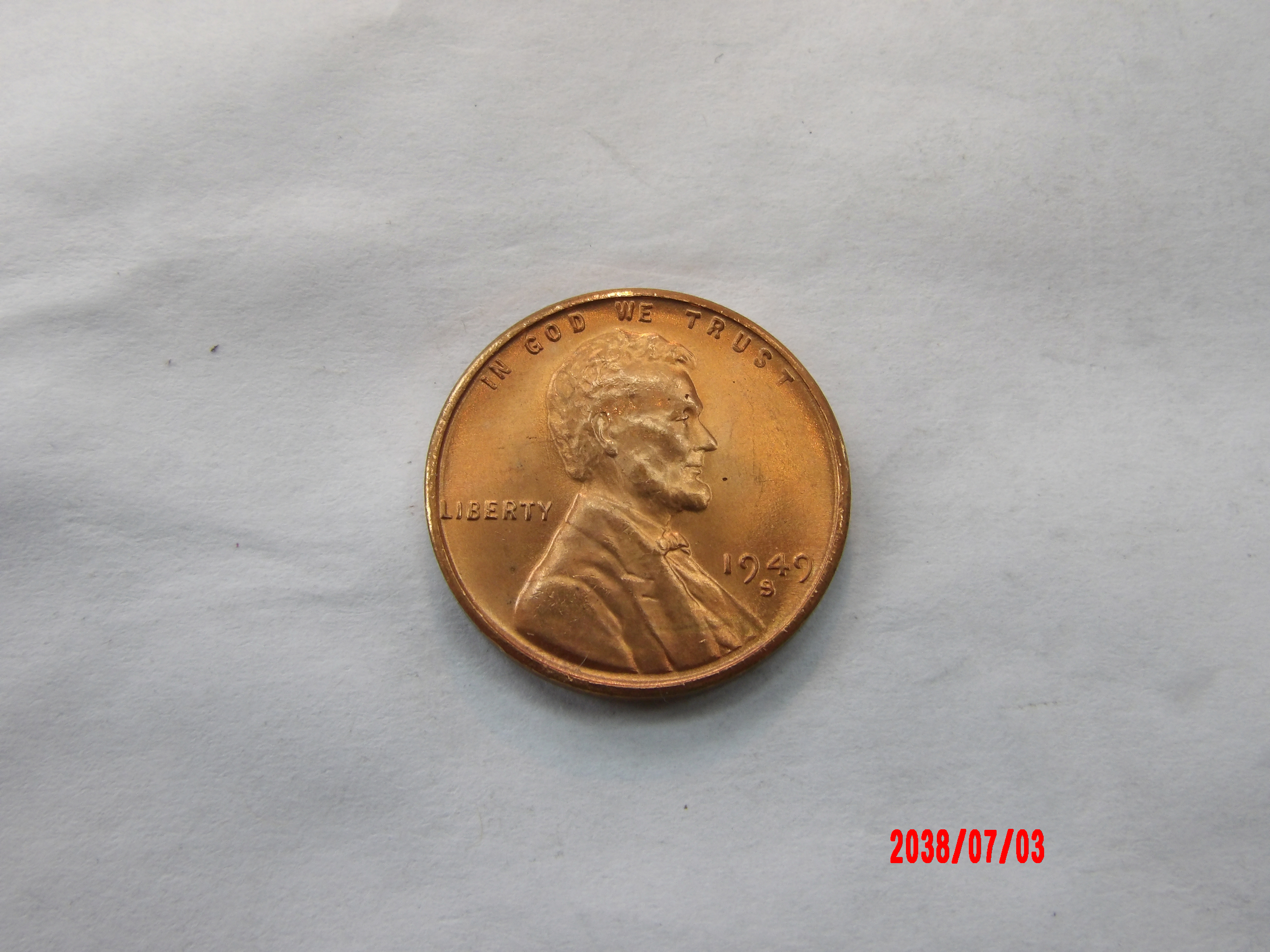 UNITED STATES, 1949S5, Cent - Image 1