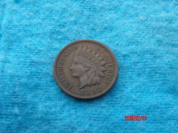 UNITED STATES, 1892, Cent