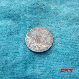 UNITED STATES, 1856,  Three Cent - Image 1
