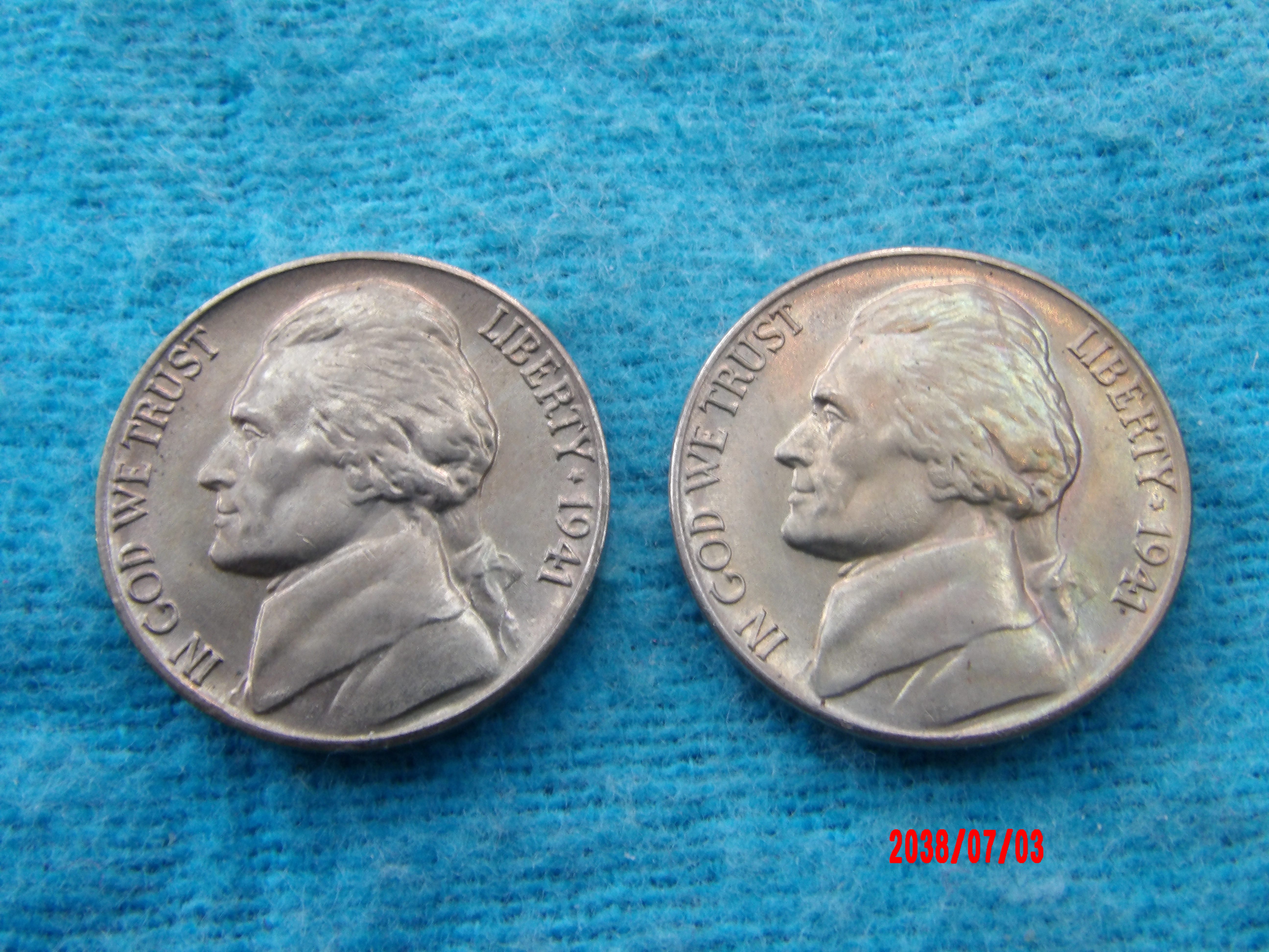 UNITED STATES, 1941,41D, 5 Cent - Image 1