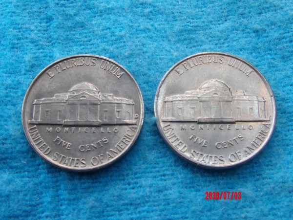 UNITED STATES, 1941,41D, 5 Cent