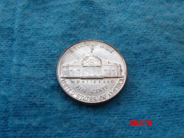 UNITED STATES, 1943P, 5 Cent