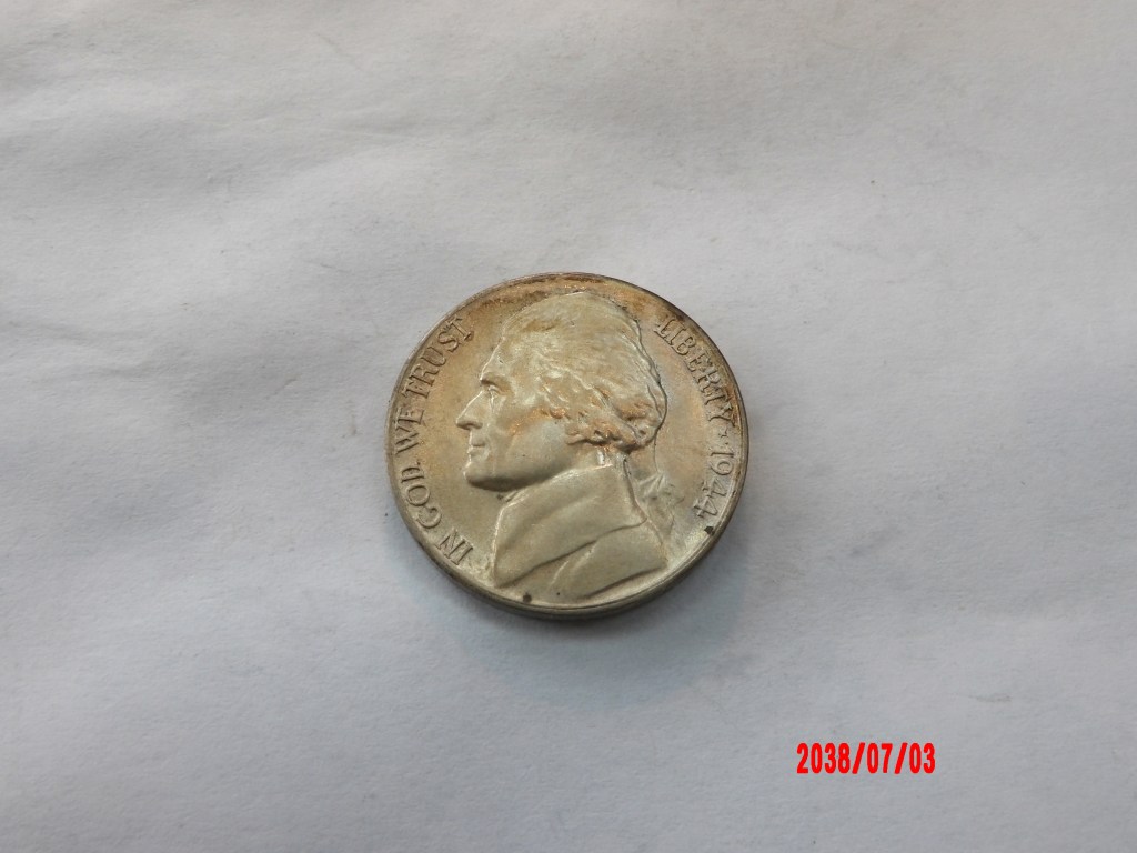 UNITED STATES, 1944S, 5 Cent