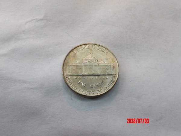 UNITED STATES, 1945D, 5 Cent