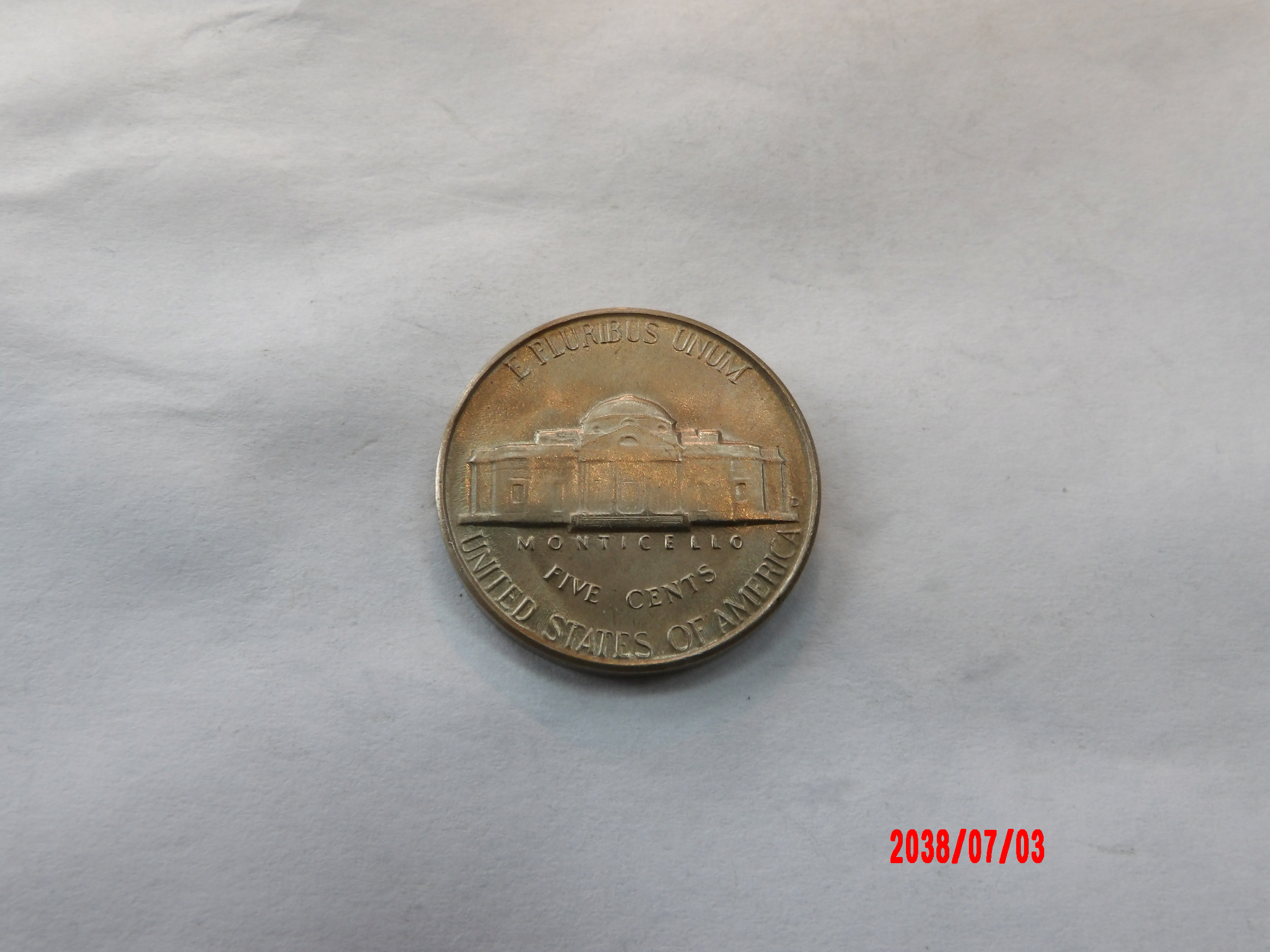 UNITED STATES, 1949D, 5 Cent - Image 2