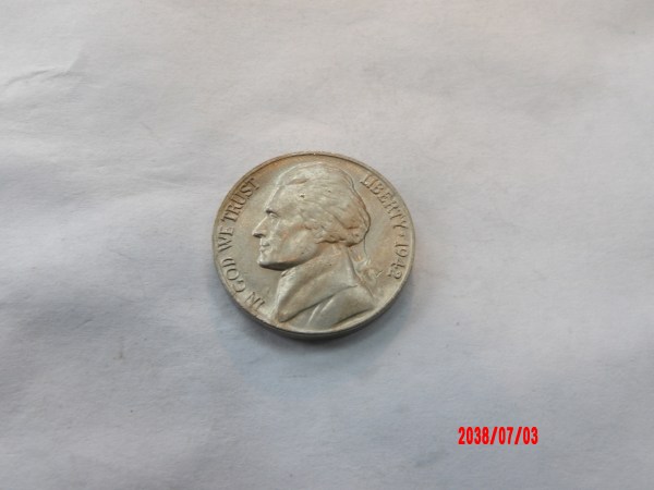 UNITED STATES, 1942, 5 Cent