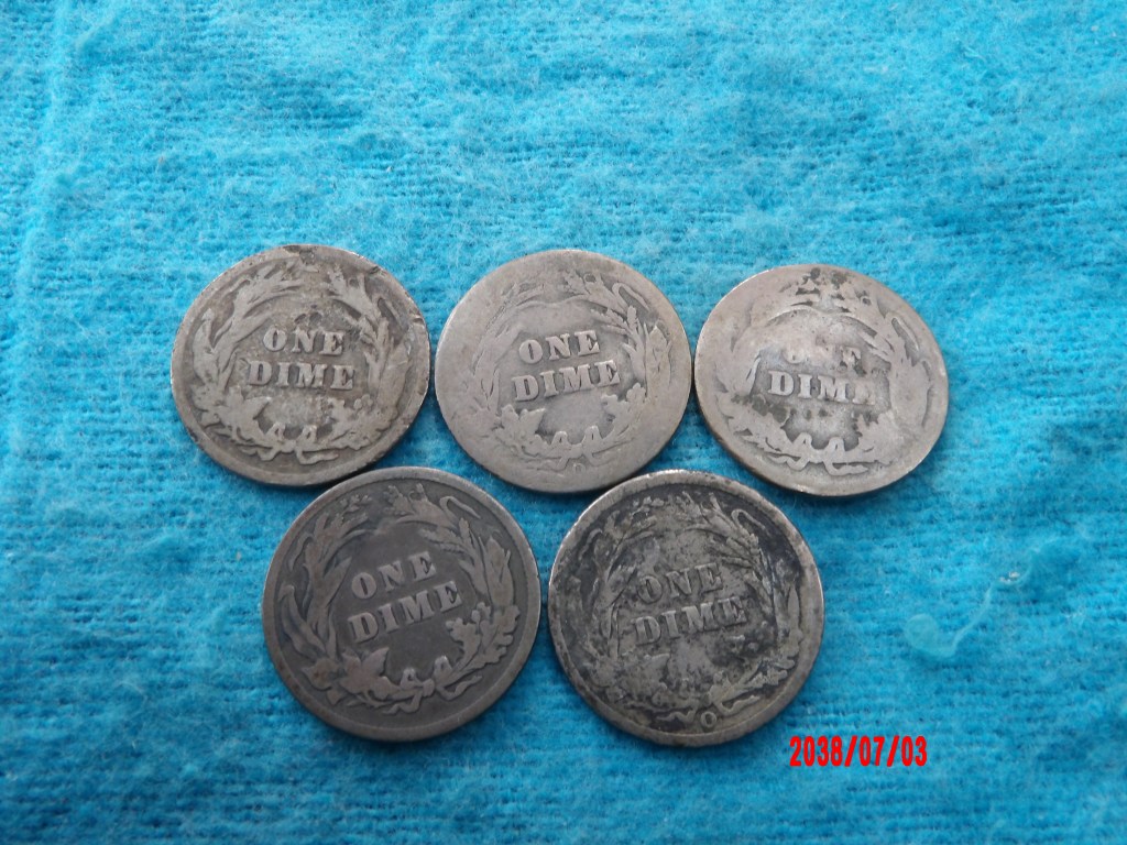 UNITED STATES, 1892-02, Dime*