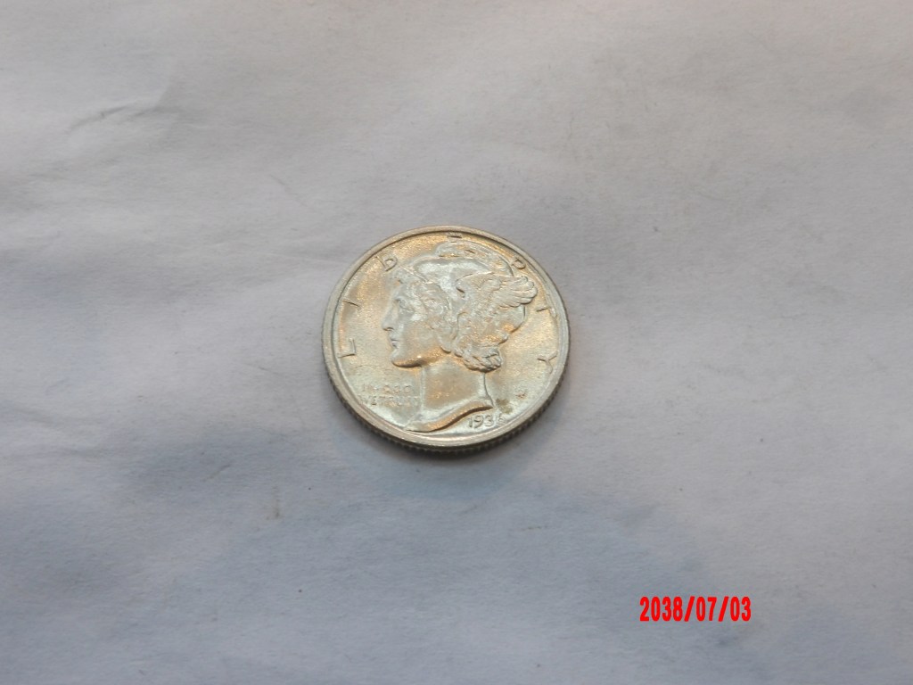 UNITED STATES, 1936, Dime