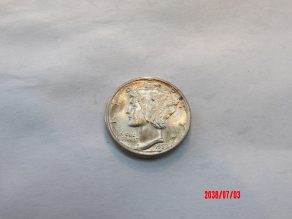 UNITED STATES, 1937, Dime
