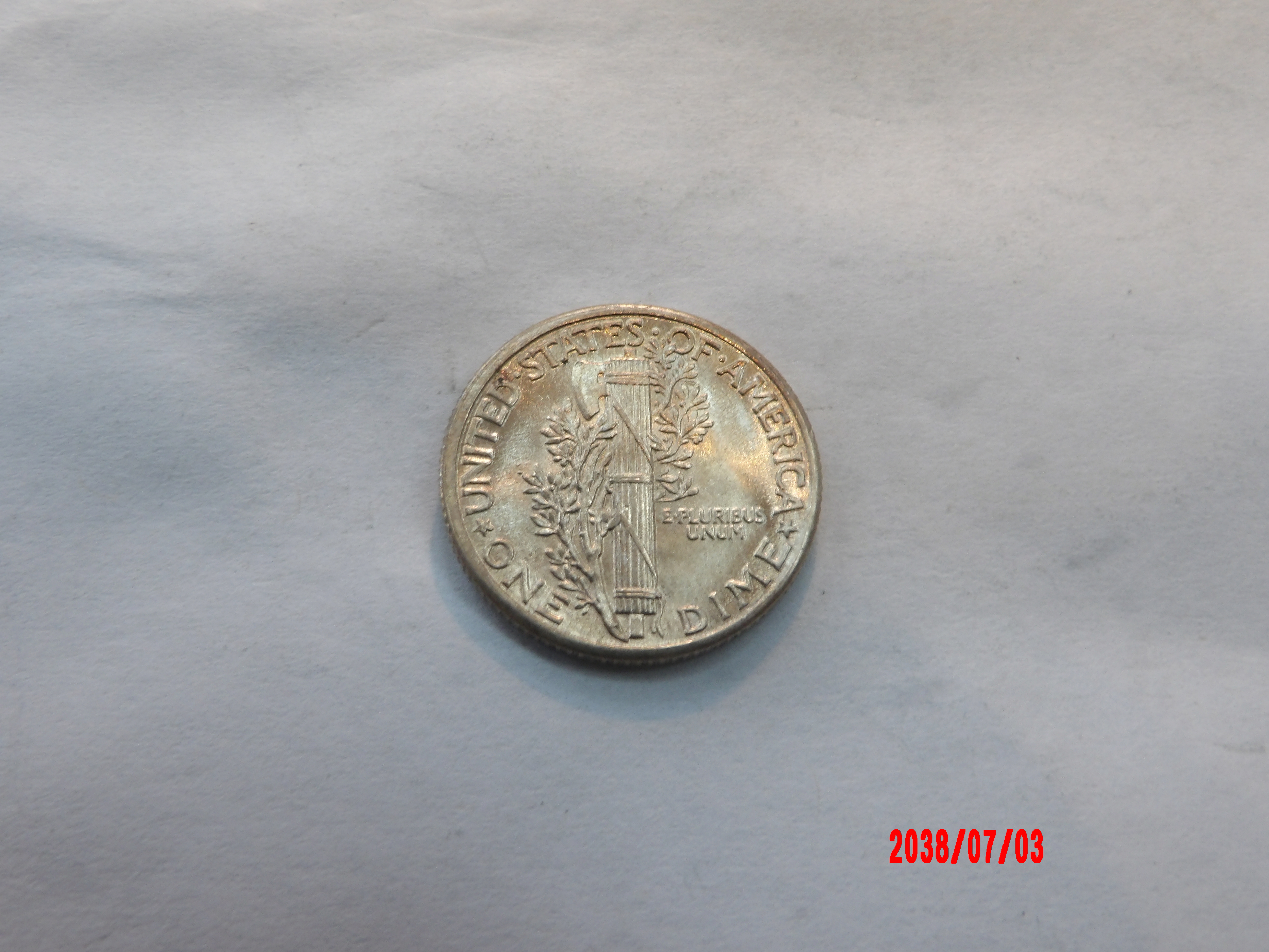 UNITED STATES, 1937, Dime - Image 2