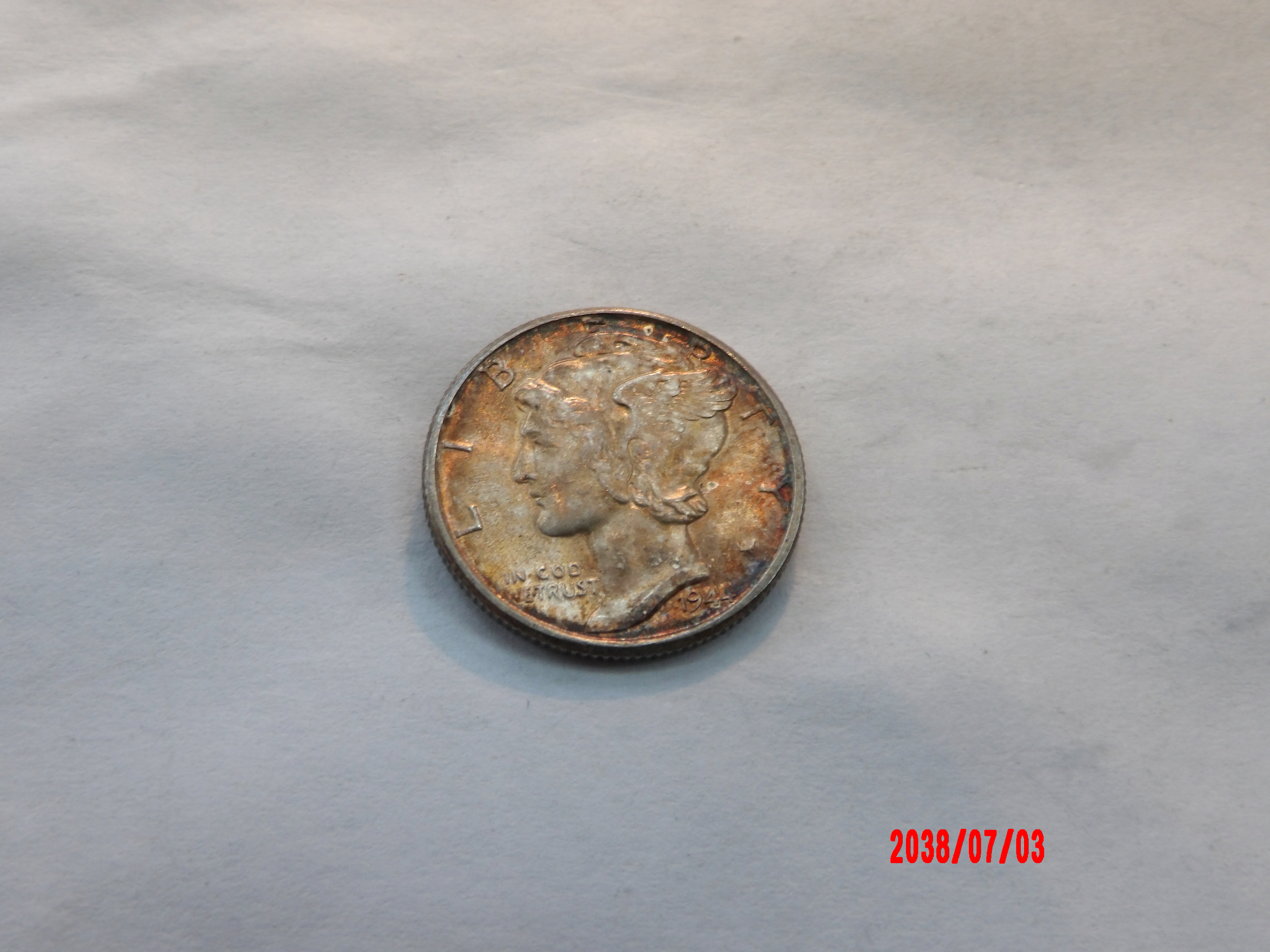 UNITED STATES, 1944, Dime - Image 1