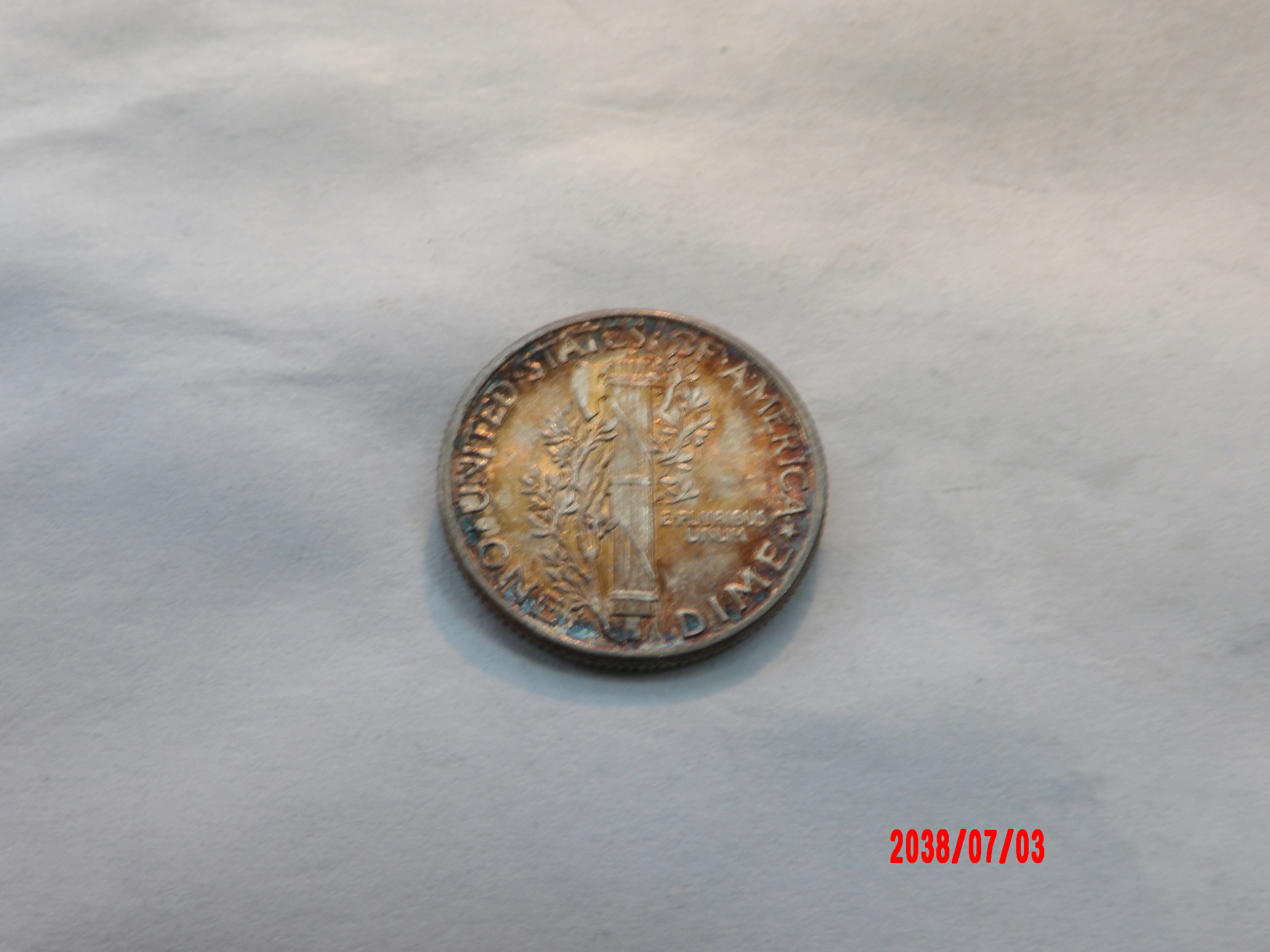 UNITED STATES, 1944, Dime - Image 2