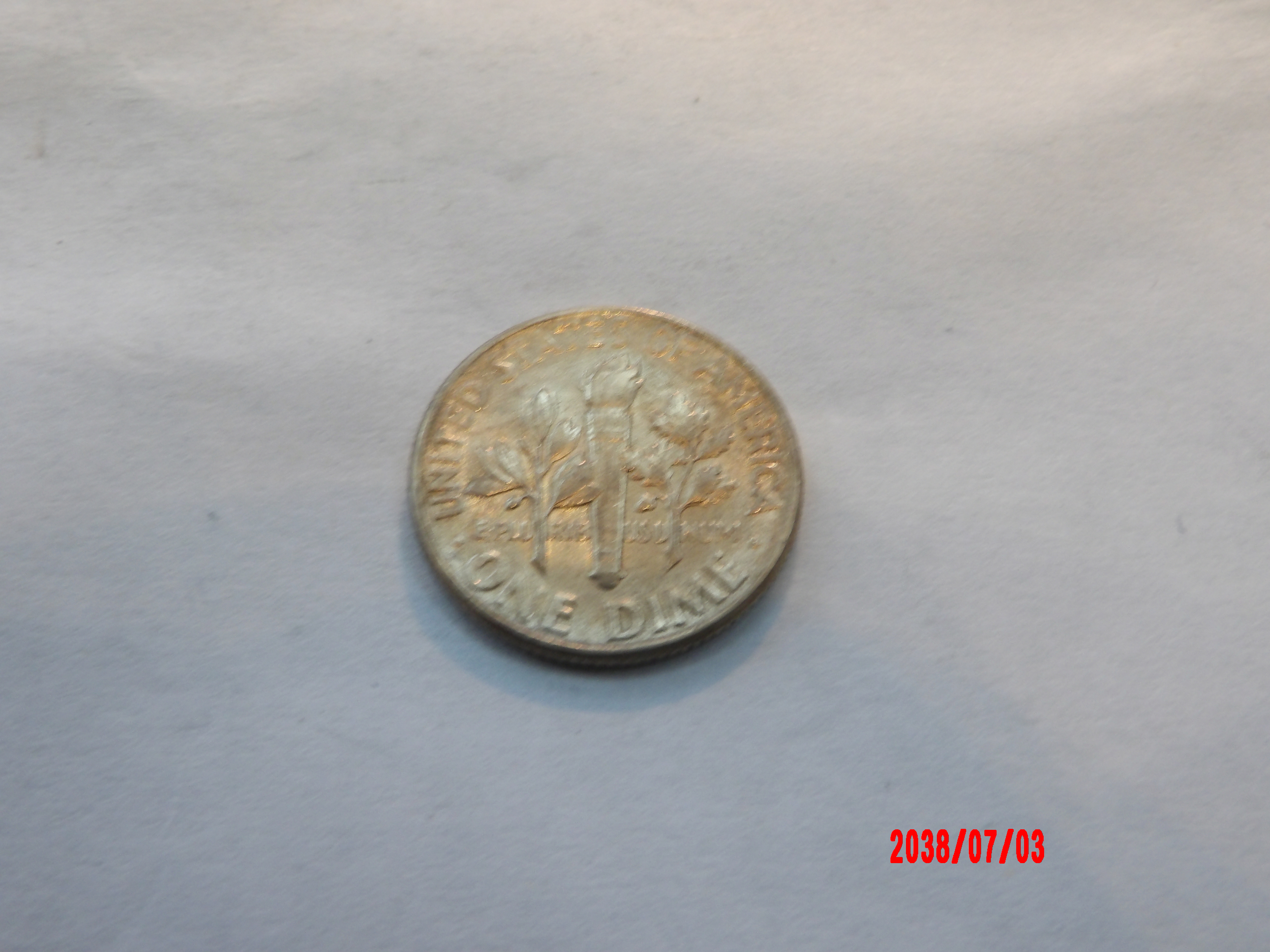 UNITED STATES, 1947, Dime - Image 2