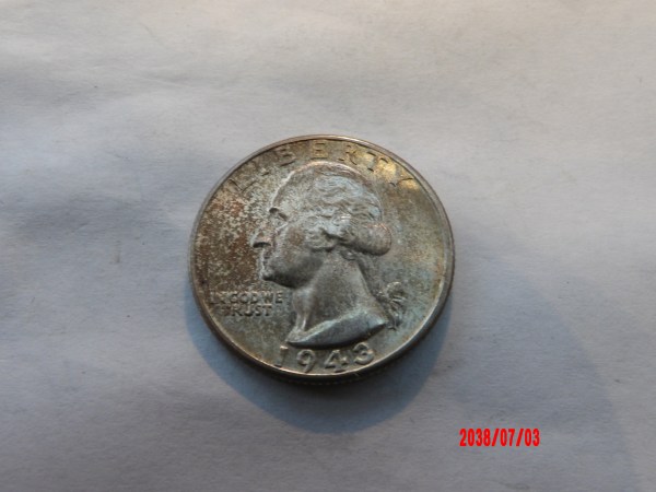 UNITED STATES, 1943, 25C