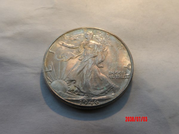 UNITED STATES, 1946D, 50C