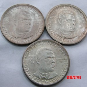 UNITED STATES, 1946,P,D,S Booker Commemorative* - Image 1