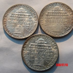 UNITED STATES, 1946,P,D,S Booker Commemorative* - Image 2