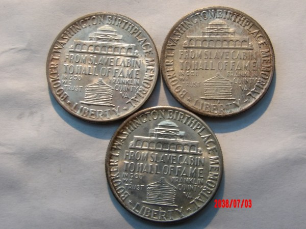UNITED STATES, 1946,P,D,S Booker Commemorative*