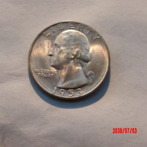 UNITED STATES, 1953S, 25C - Image 1