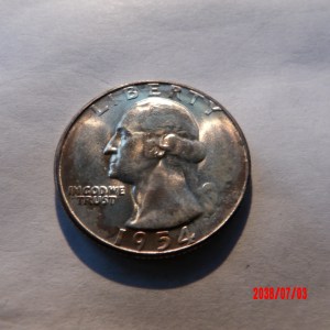 UNITED STATES, 1954S, 25C - Image 1