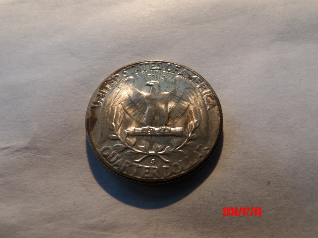 UNITED STATES, 1954S, 25C