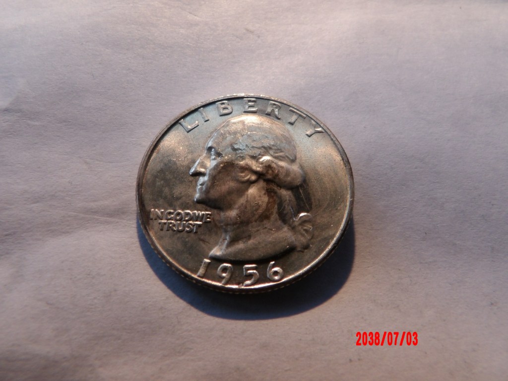 UNITED STATES, 1956D, 25C