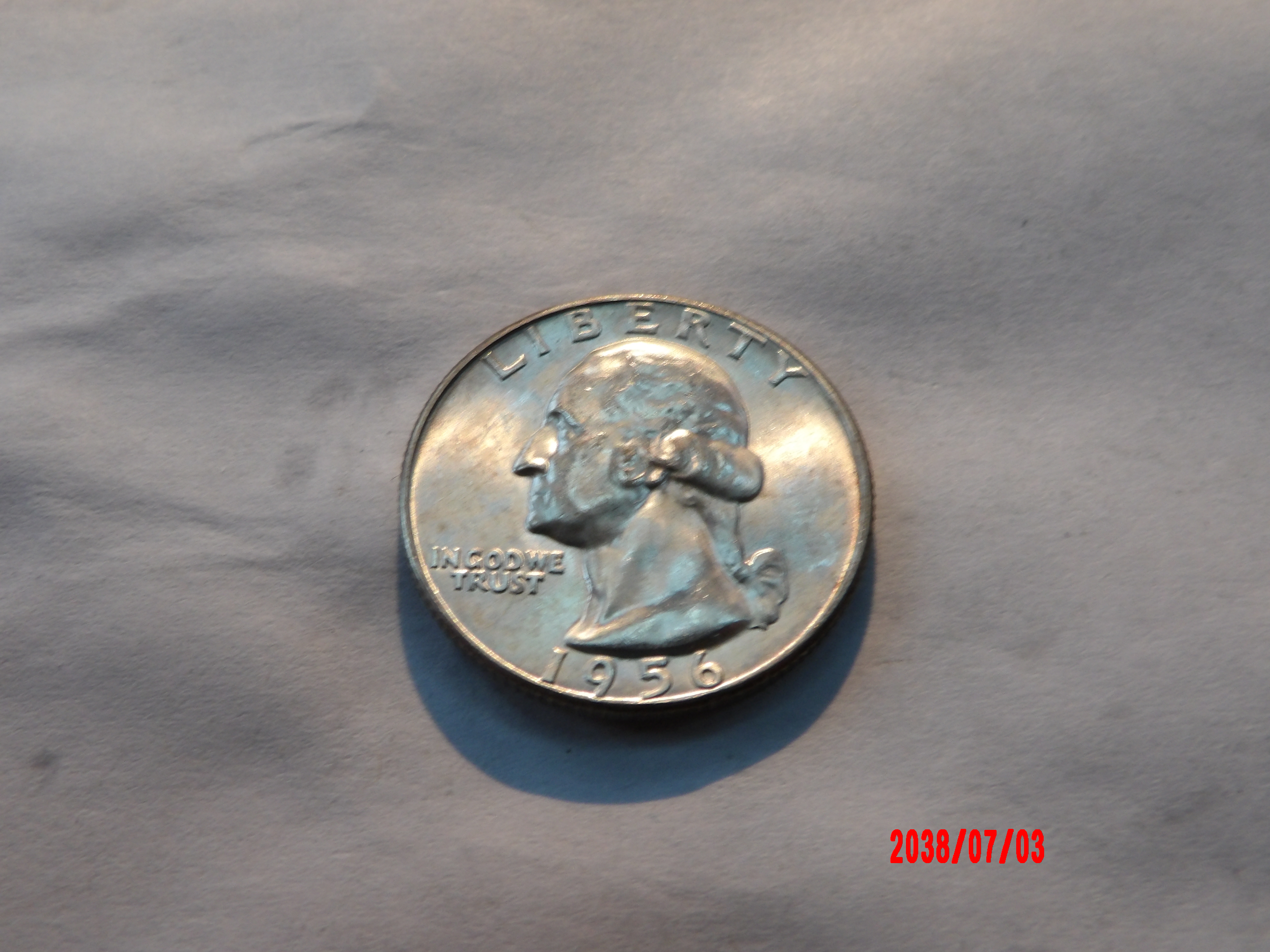 UNITED STATES, 1956D, 25C - Image 1