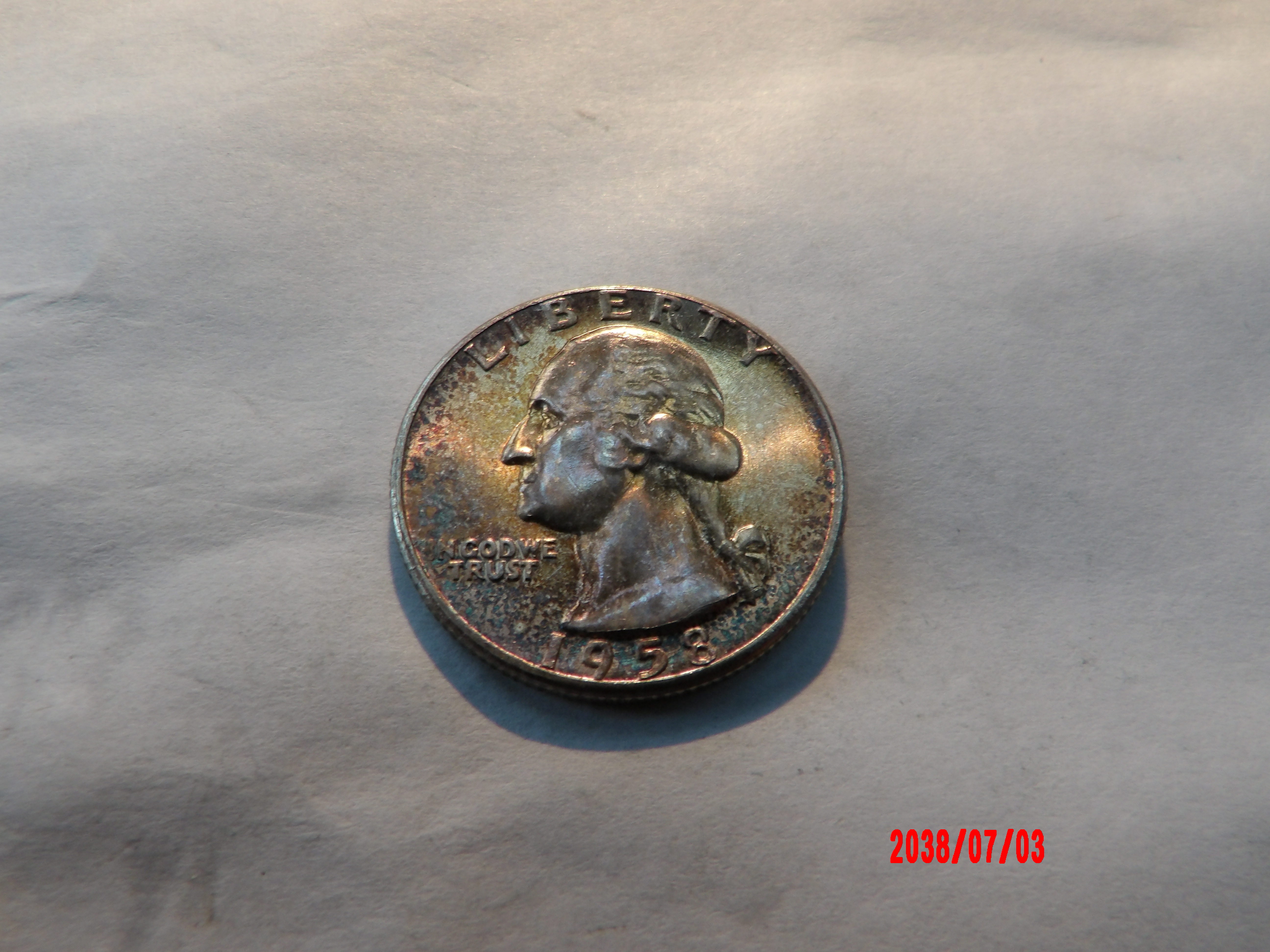 UNITED STATES, 1958, 25C - Image 1