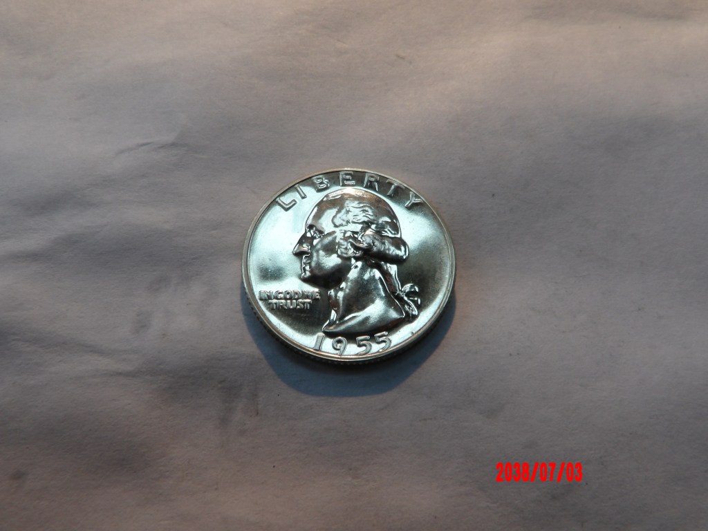 UNITED STATES, 1955, 25C Proof