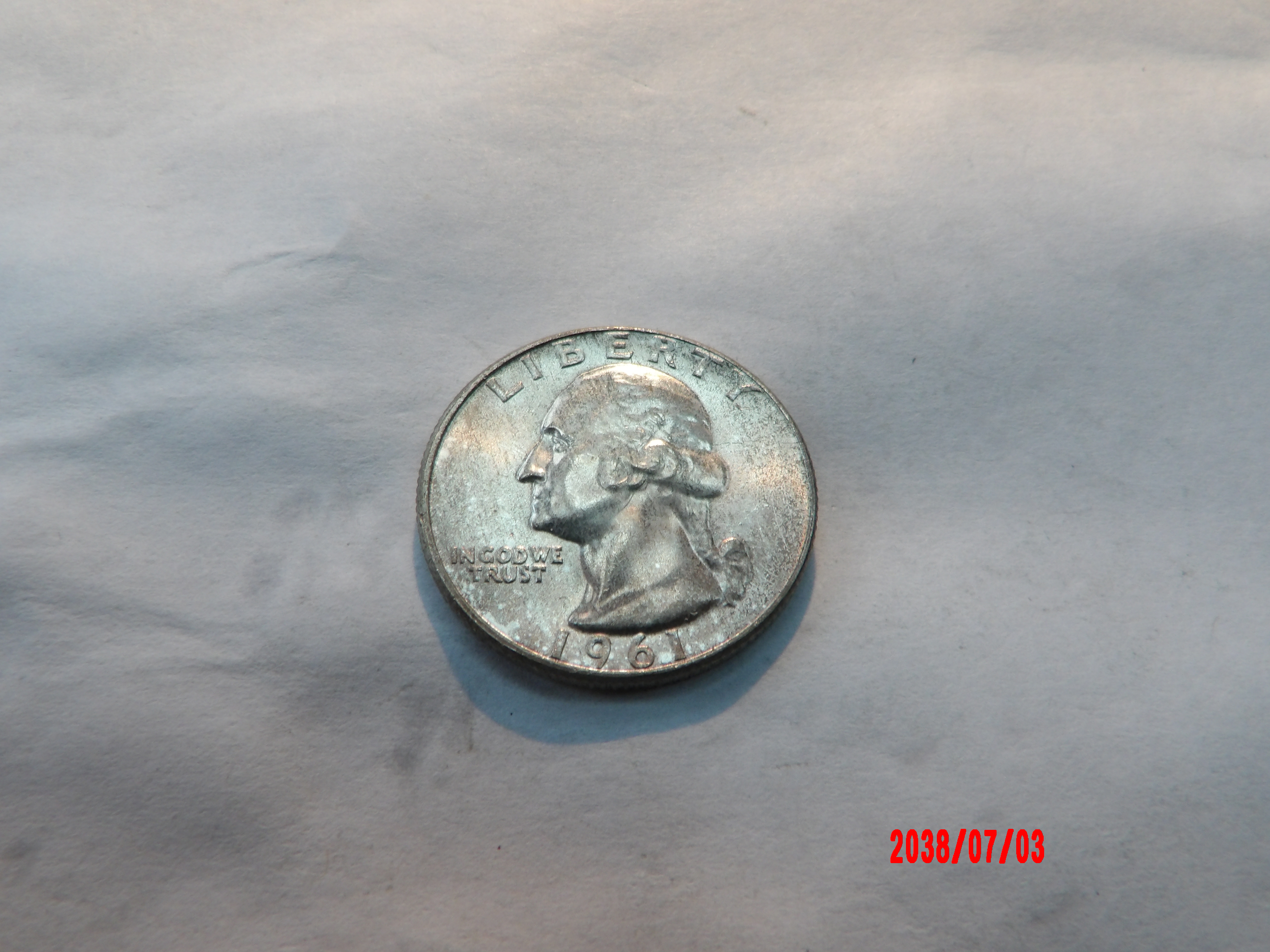 UNITED STATES, 1961, 25C - Image 1
