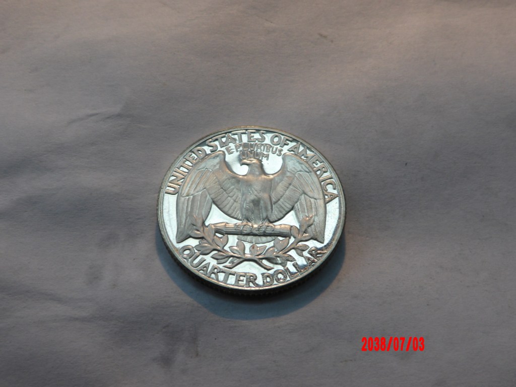 UNITED STATES, 1961, 25C, Proof