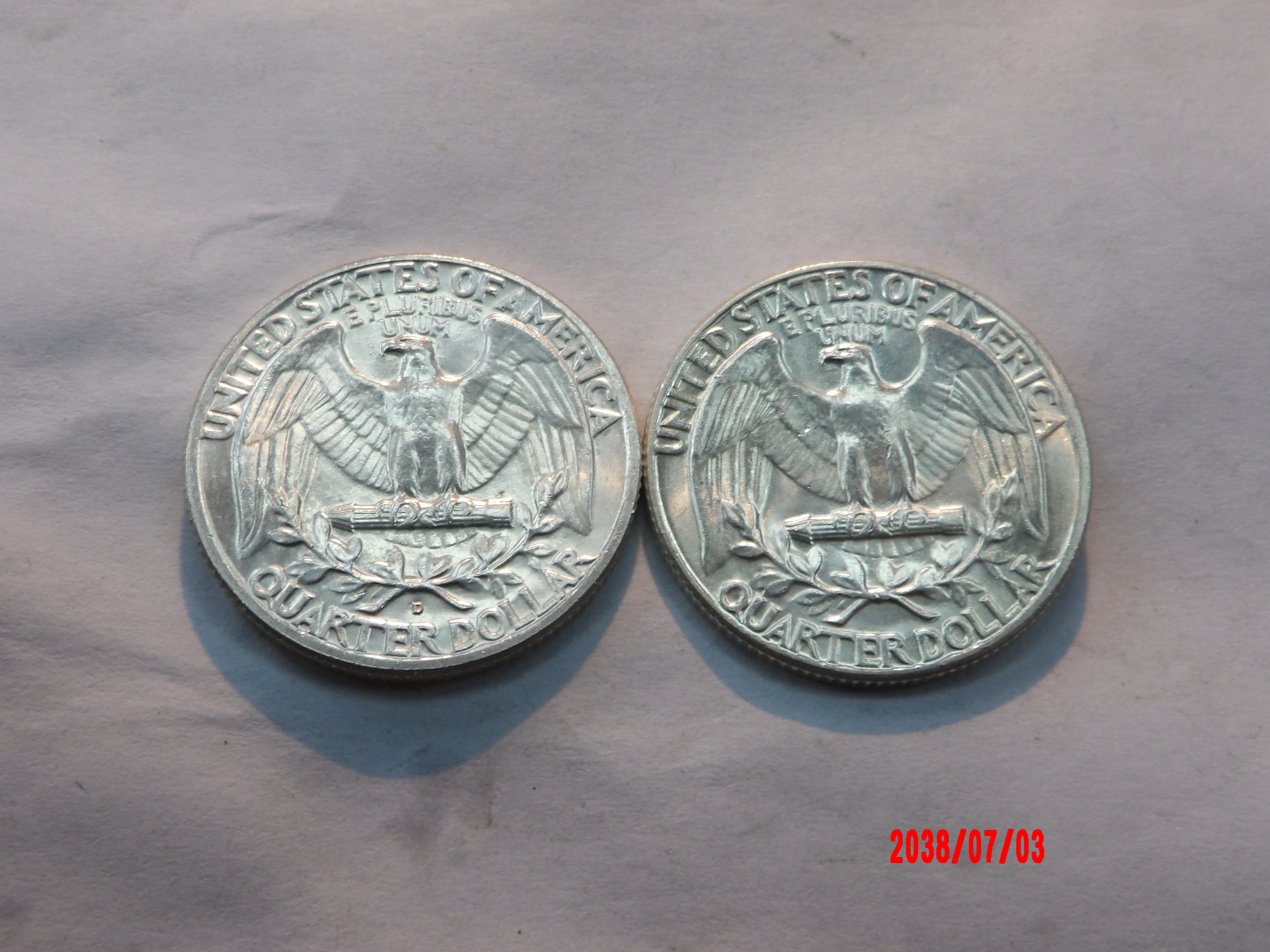 UNITED STATES, 1963D,64, 25C - Image 2
