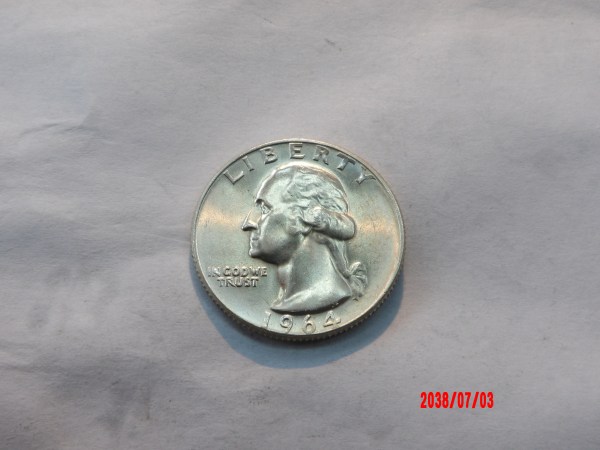 UNITED STATES, 1964D, 25C