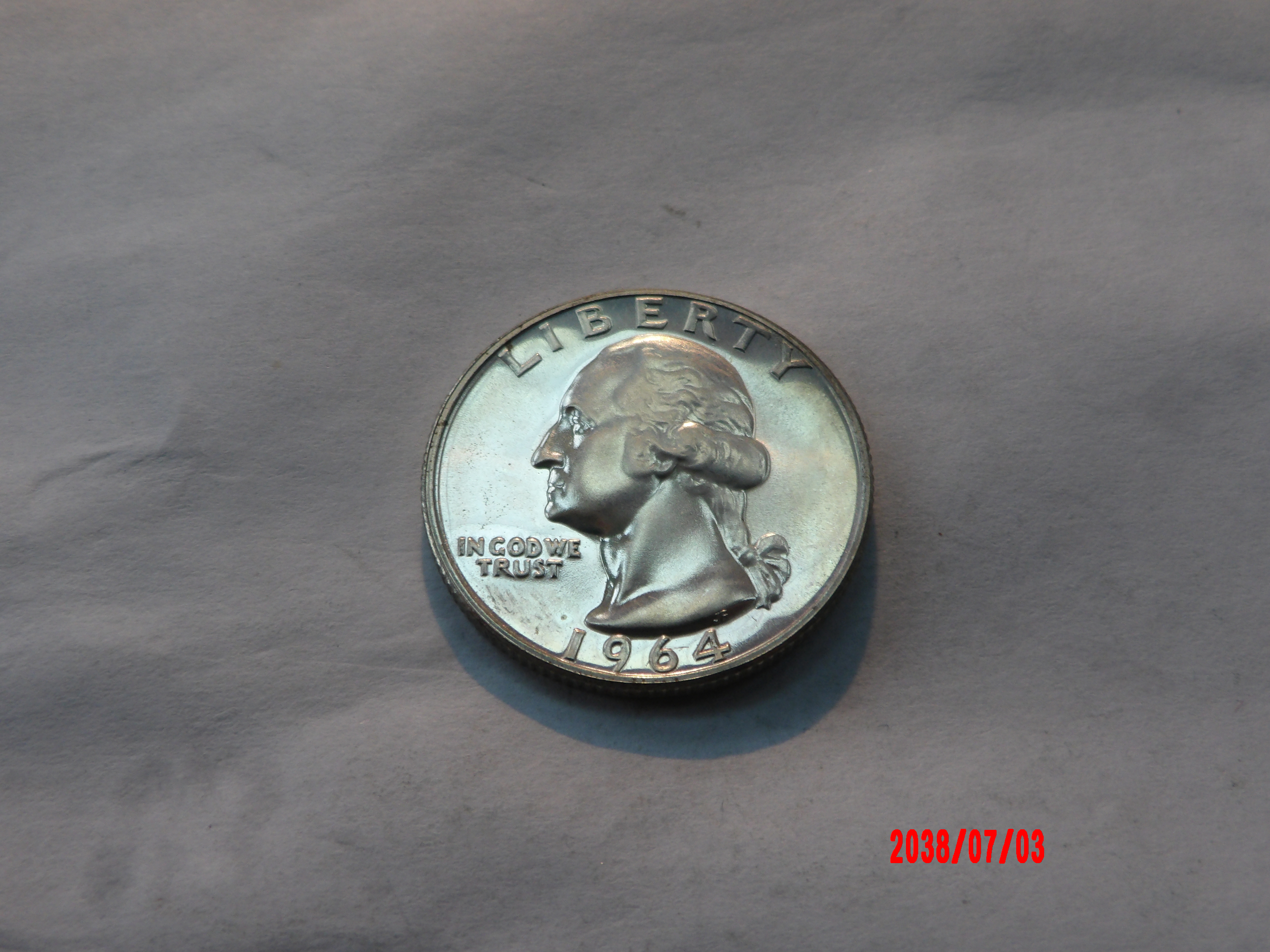 UNITED STATES, 1964, 25C, Proof - Image 1
